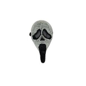Scream Bling Rhinestones Mask Accessory Children's Girl Size Spirit Halloween